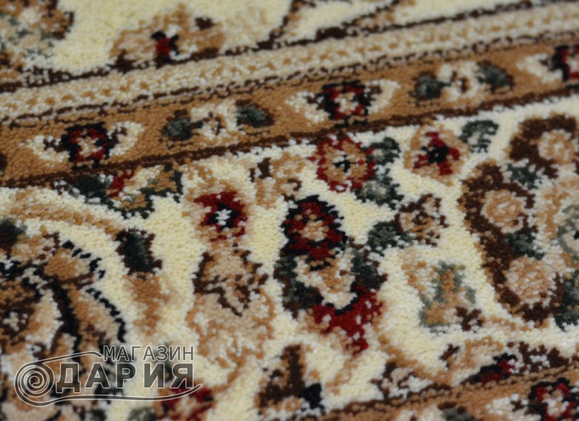 Тъкан персийски килим Blue stones 2723_cream